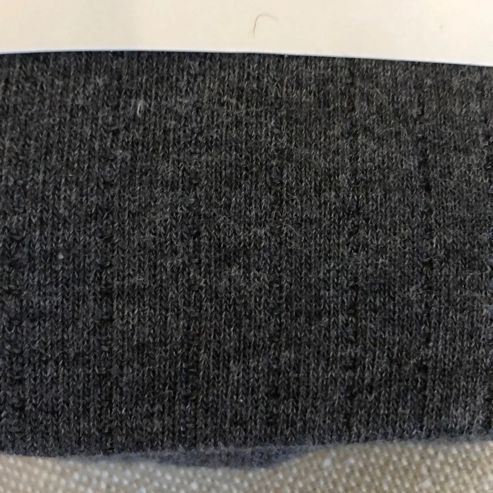 Gray Heather Wide Rib Tights Medium/Tall NEW!